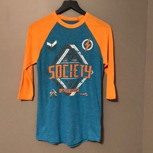 Society Buckle Baseball Tee